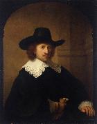 REMBRANDT Harmenszoon van Rijn Portrait of Nicolaes van Bambeeck (mk33) USA oil painting artist